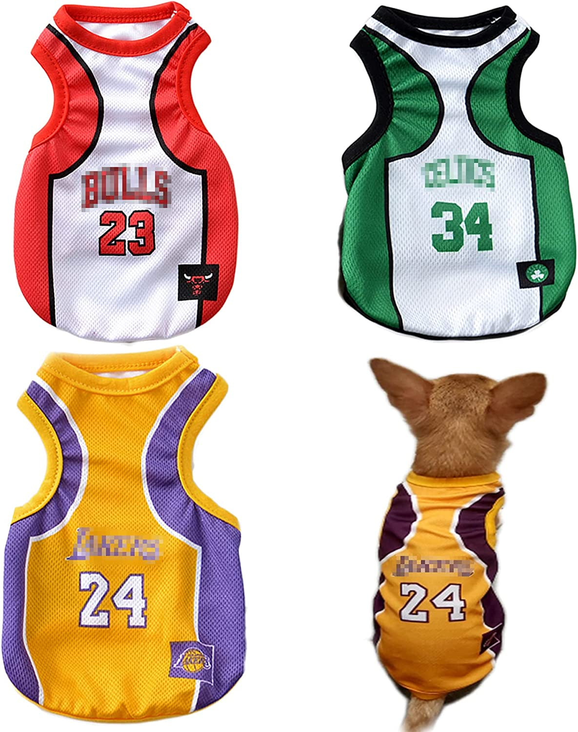 Basketball shirt for cats and dogs