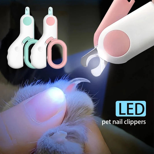 LED Illuminated Pet Nail Clipper